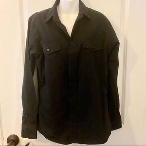 🎈CLOSET CLEARANCE 🎈 Black Button Down Shirt